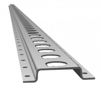 (image for) Zinc Plated 1806 tracking - 3 metre lengths